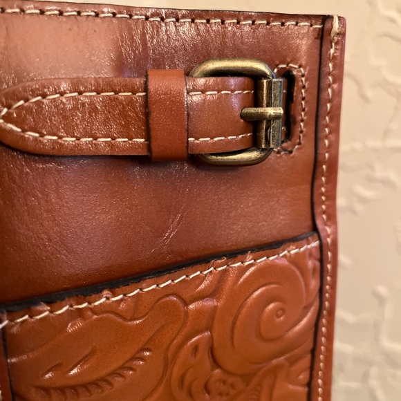 Authentic Patricia Nash Tooled Leather Tote Purse - Picture 9 of 15